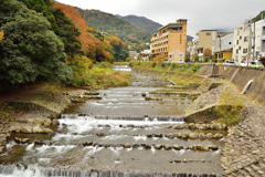 箱根湯本の紅葉