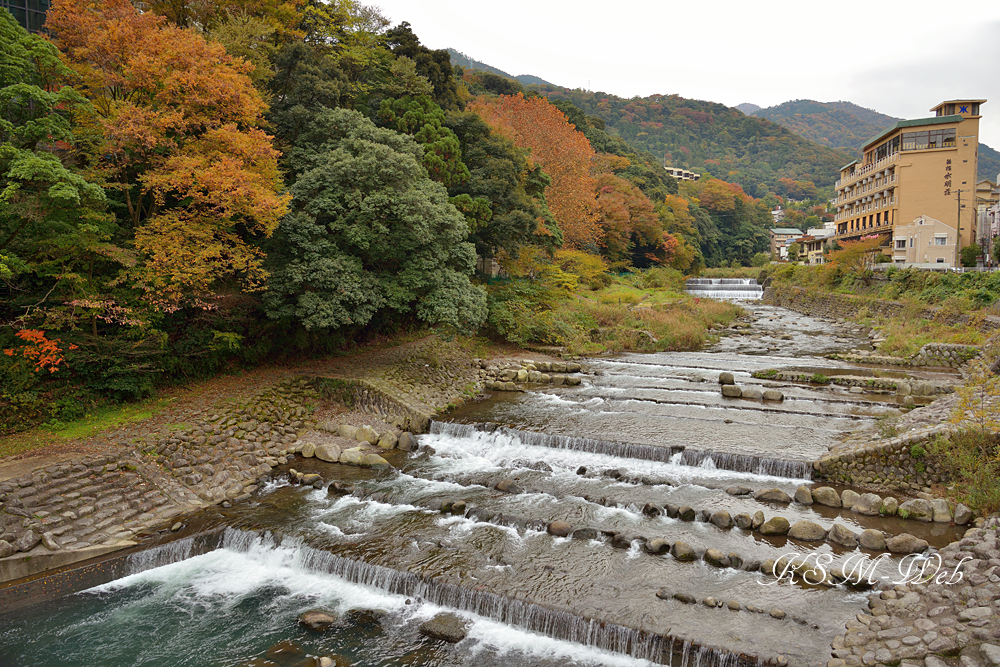 箱根湯本の紅葉