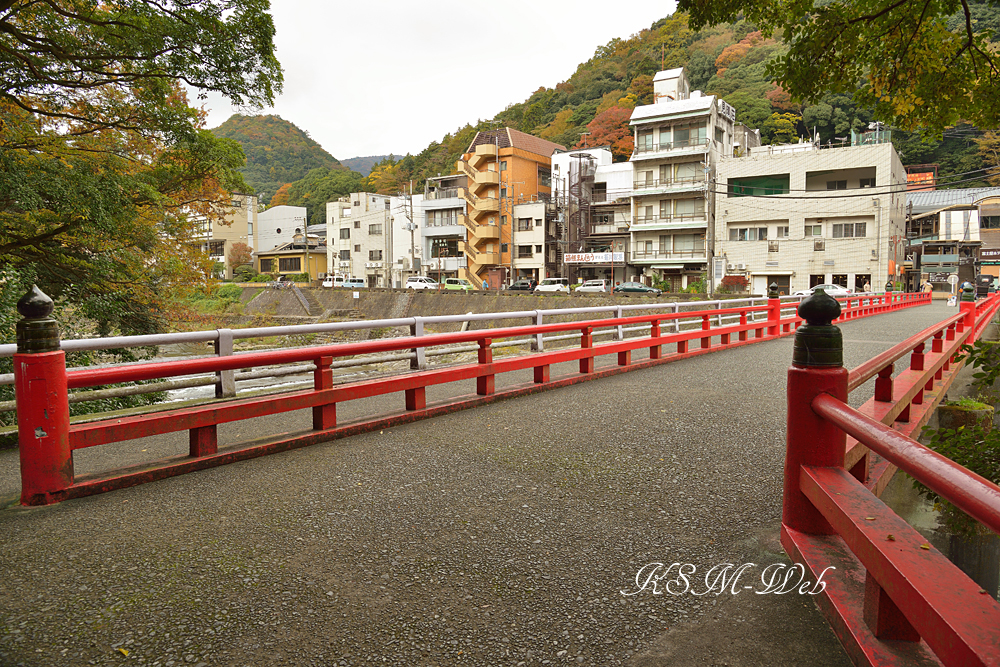 箱根湯本の紅葉