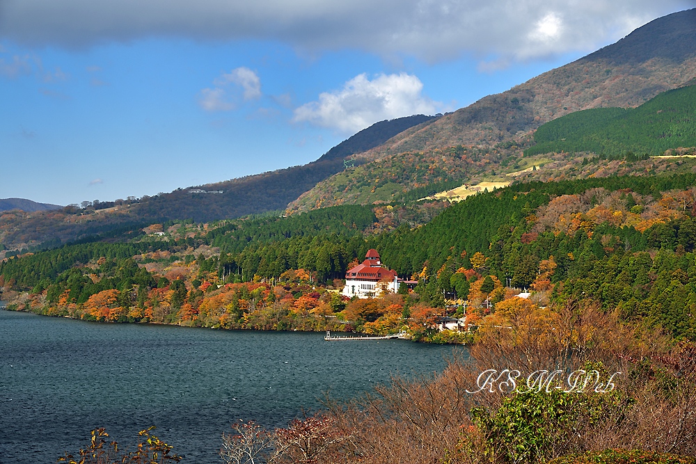 芦ノ湖の紅葉