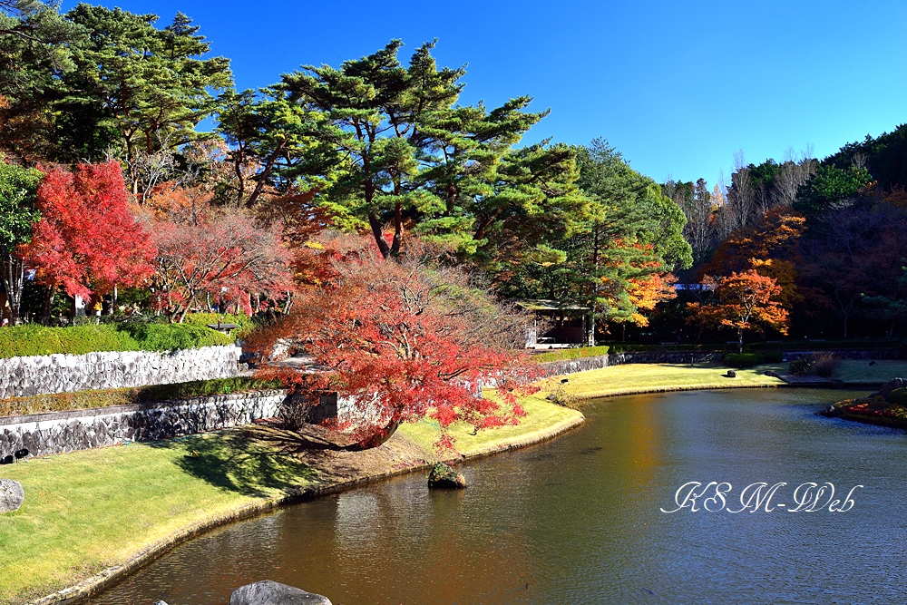 虹の郷の紅葉