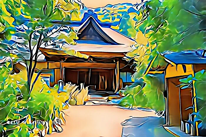 阿弥陀寺の本堂