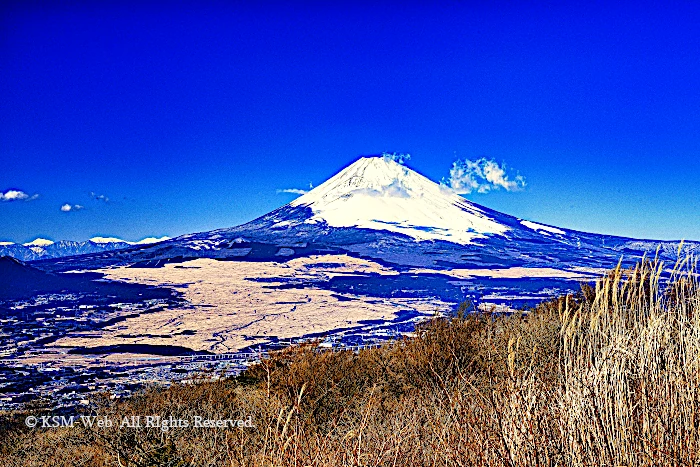 三国峠からの富士山