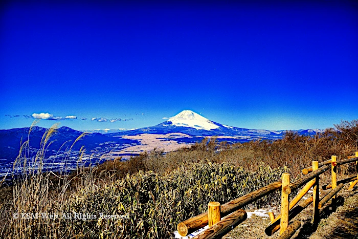 三国峠からの富士山