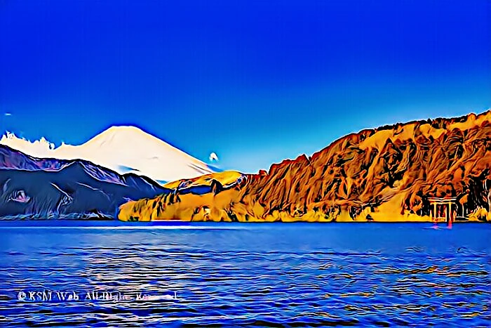 箱根芦ノ湖と富士山