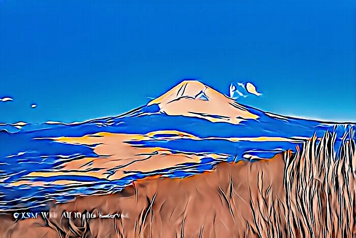 三国峠からの富士山