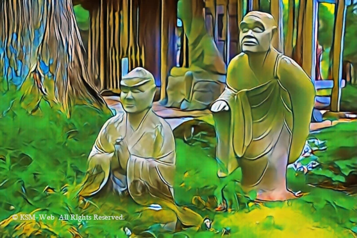 新緑の箱根仙石原長安寺