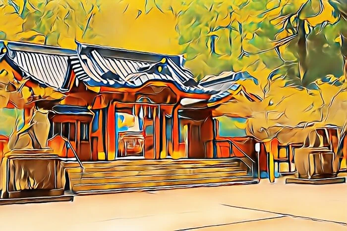 箱根神社神門