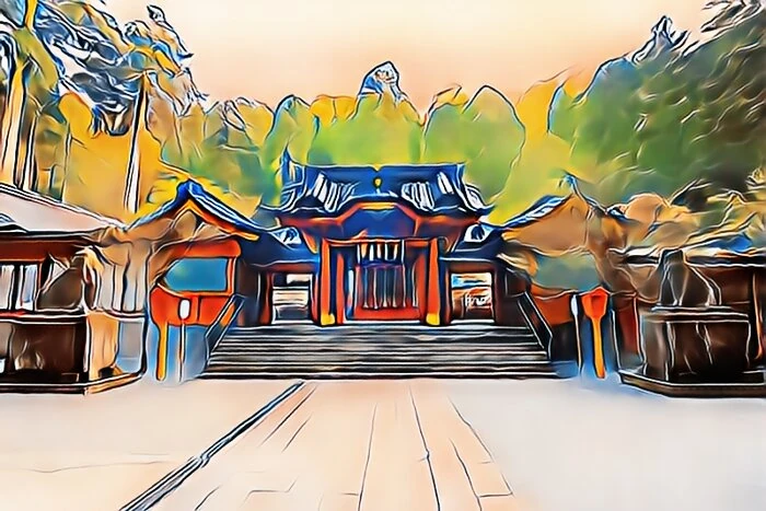 箱根神社神門