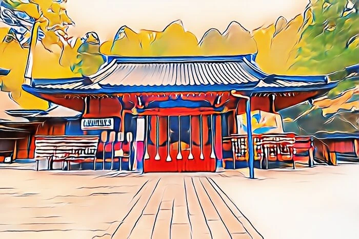 箱根神社拝殿/幣殿/本殿