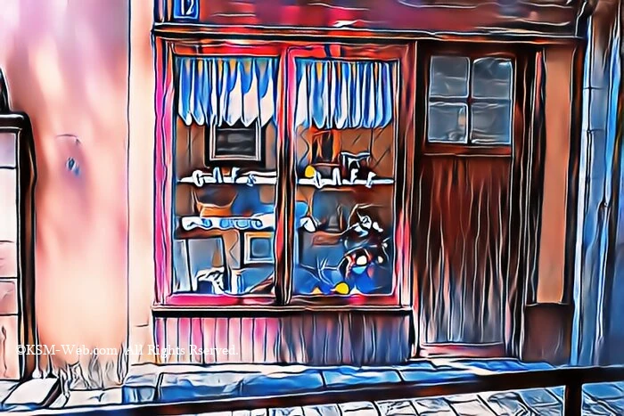 フランス風の店