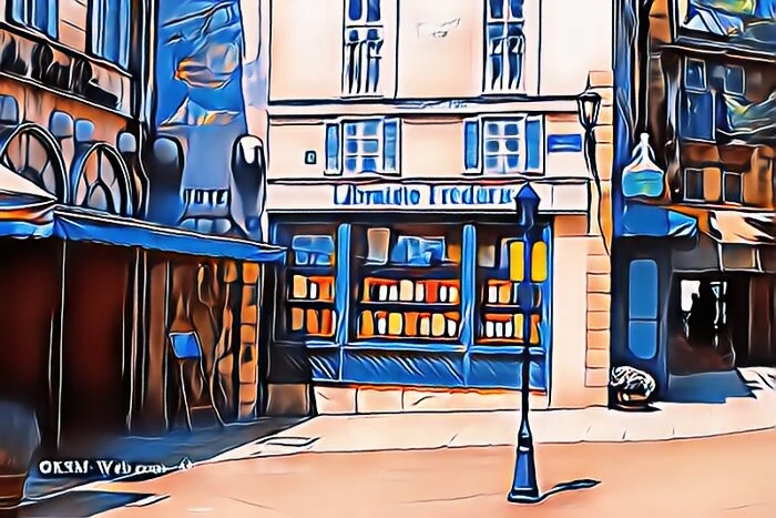 フランス風の店