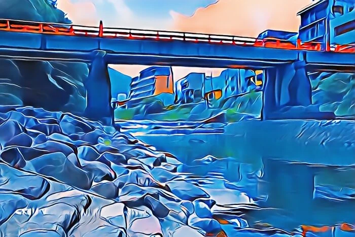 箱根湯本あじさい橋