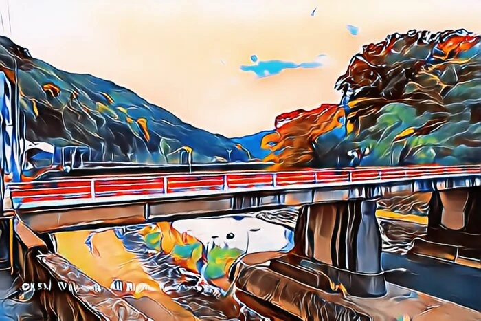箱根湯本あじさい橋