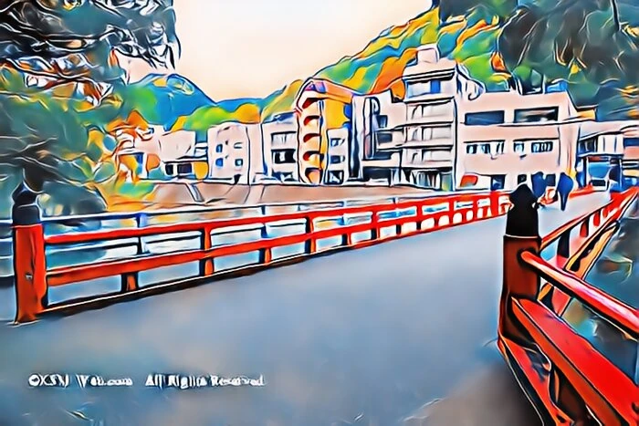 箱根湯本あじさい橋