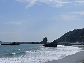 田牛海水浴場の写真