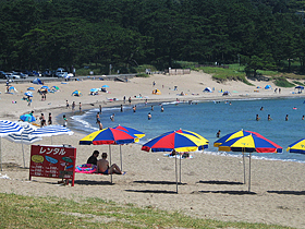 弓ケ浜海水浴場の写真