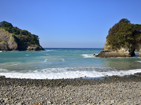 浮島海水浴場の写真