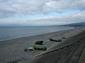 千本浜海水浴場の写真