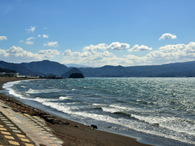 島郷海水浴場の写真