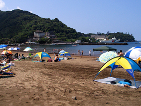 土肥海水浴場の写真