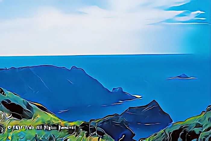 あいあい岬から見た絶景（中木）