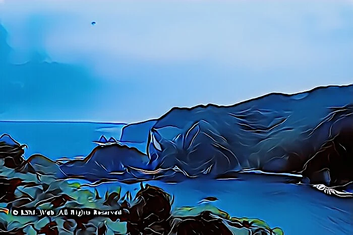 大根島とヒリゾ浜