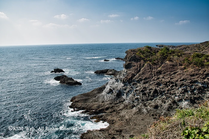 石廊崎の景観（駿河湾及び遠州灘）
