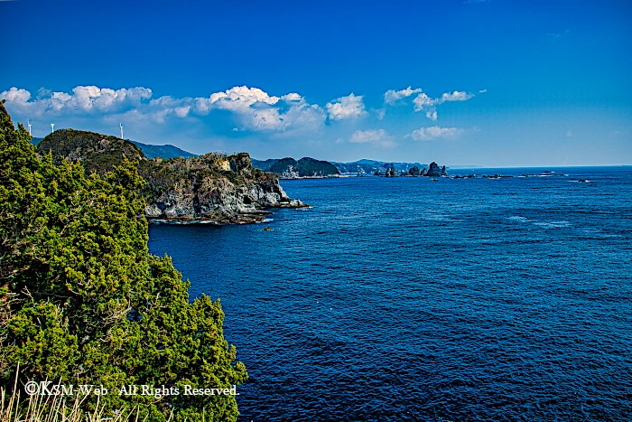石廊崎の景観（駿河湾及び遠州灘）