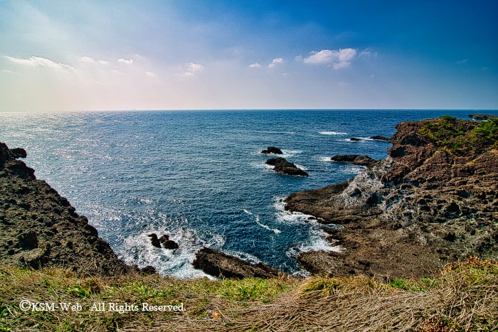 石廊崎の景観（駿河湾及び遠州灘）