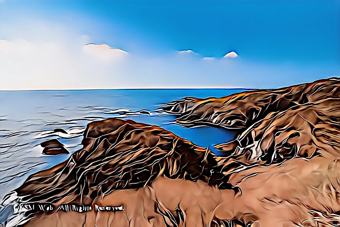 石廊崎の景観（駿河湾及び遠州灘）