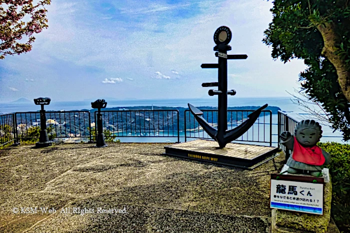 寝姿山展望台からの写真