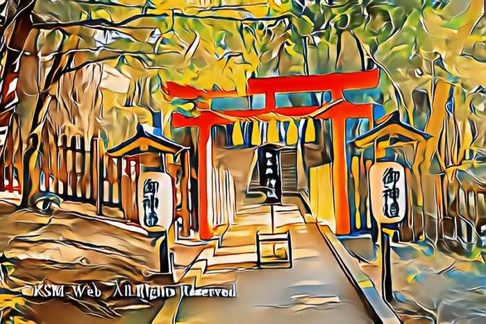 白浜神社 御本殿登り口