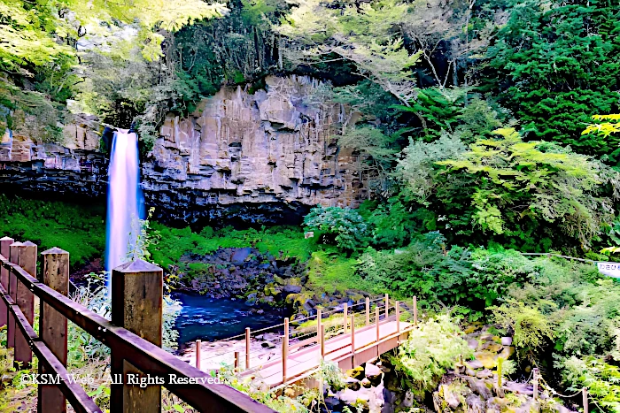 工事後萬城の滝