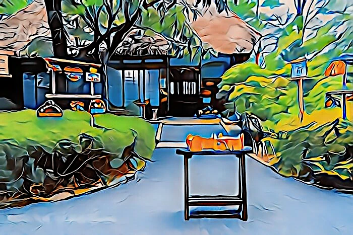 フェアリーガーデンの洋風ゾーン