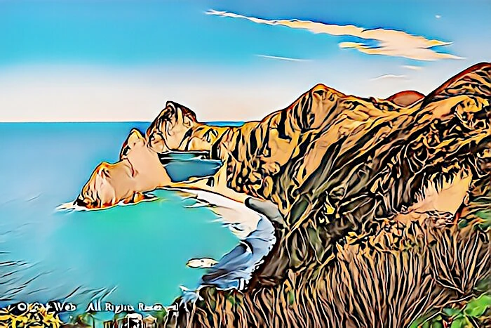 千貫本,鳥帽子山と富士山