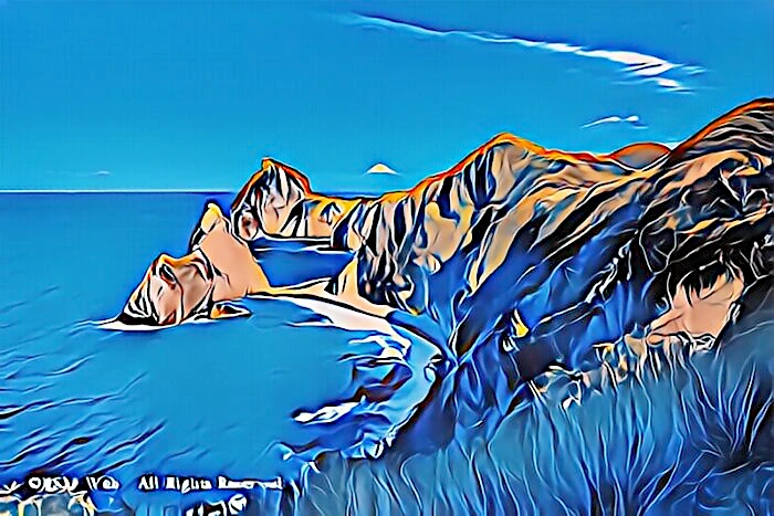 千貫本,鳥帽子山と富士山