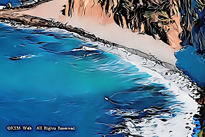 千貫本周辺の海