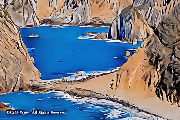 千貫本周辺の海