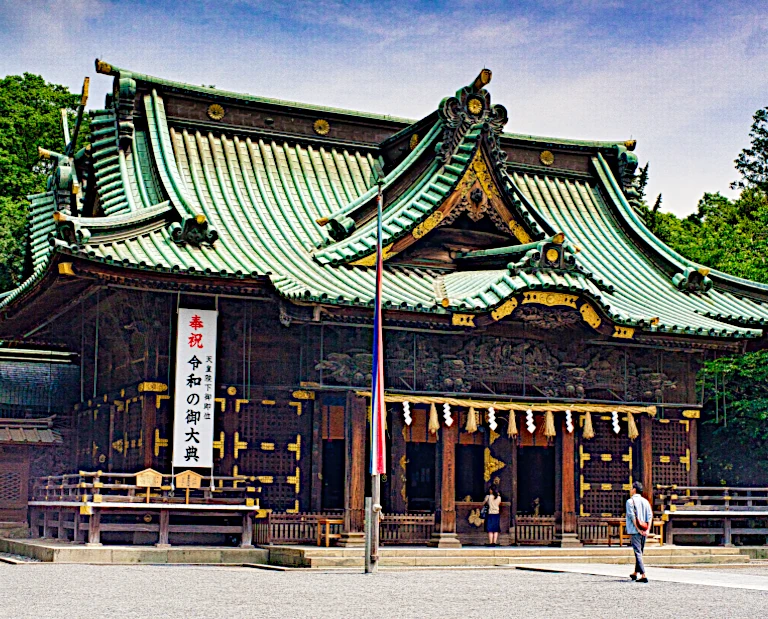 三嶋大社の新緑