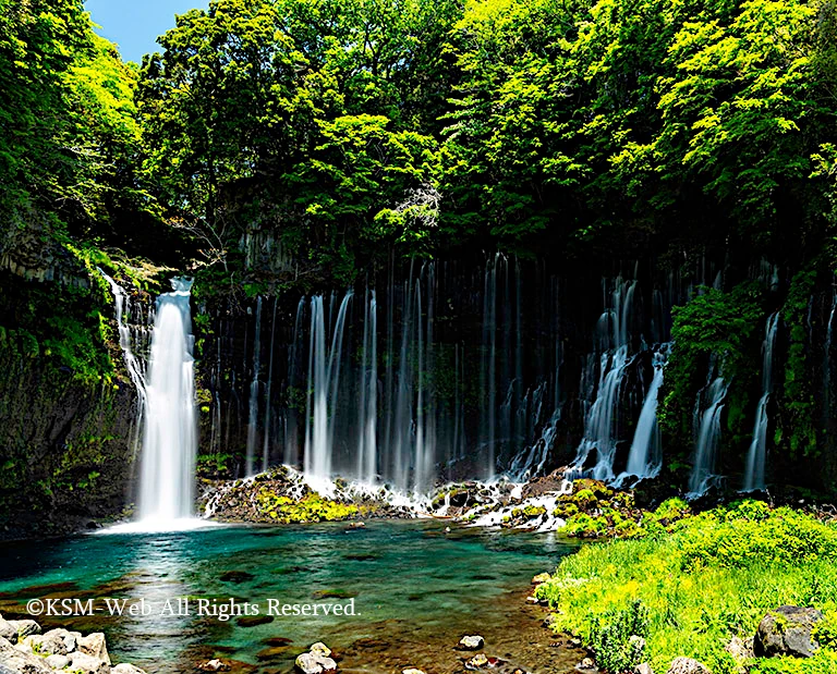 白糸の滝・音止の滝
