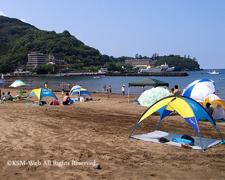 西伊豆の海水浴場