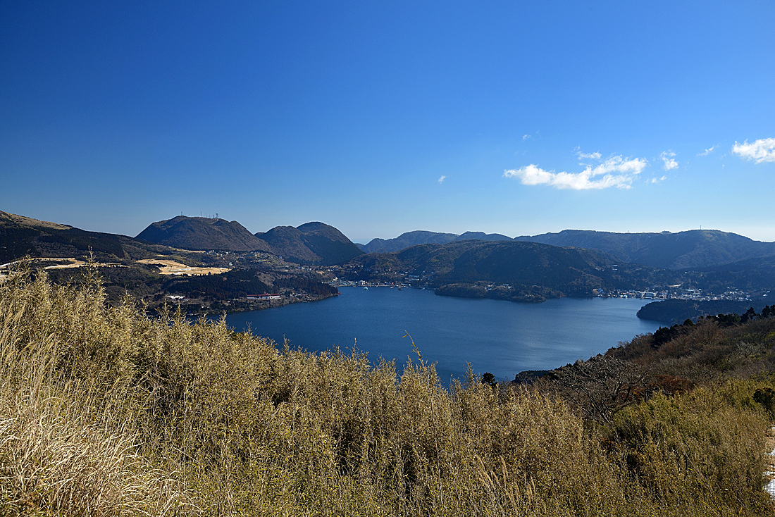 芦ノ湖スカイラインから望む景観