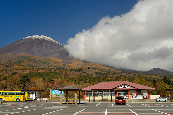 富士山南麓の紅葉
