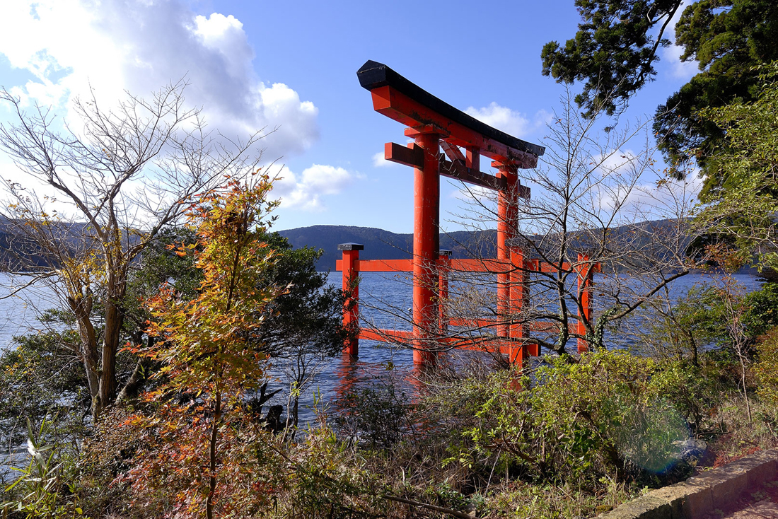 箱根美術の紅葉