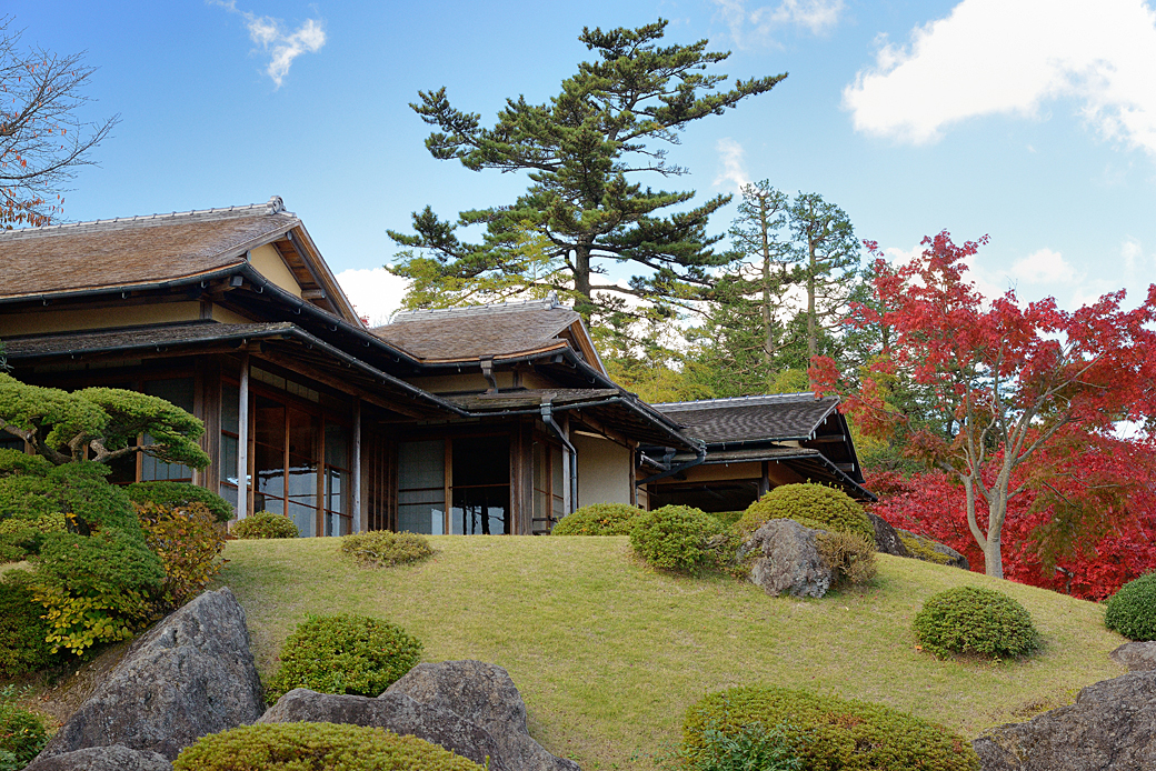 箱根美術館の紅葉
