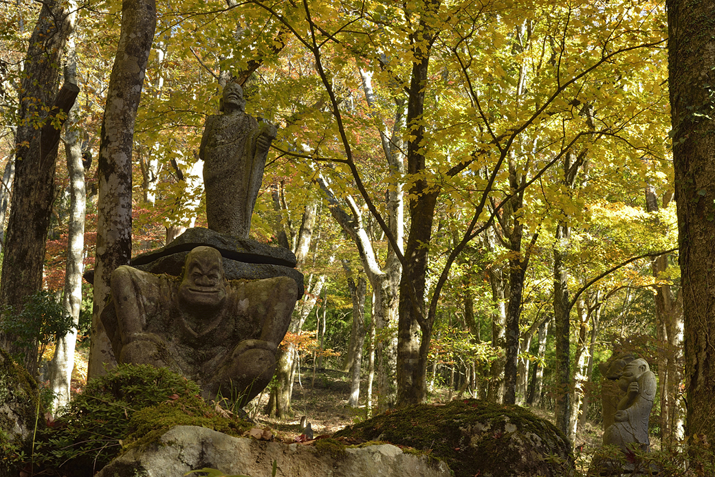 箱根長安寺の紅葉