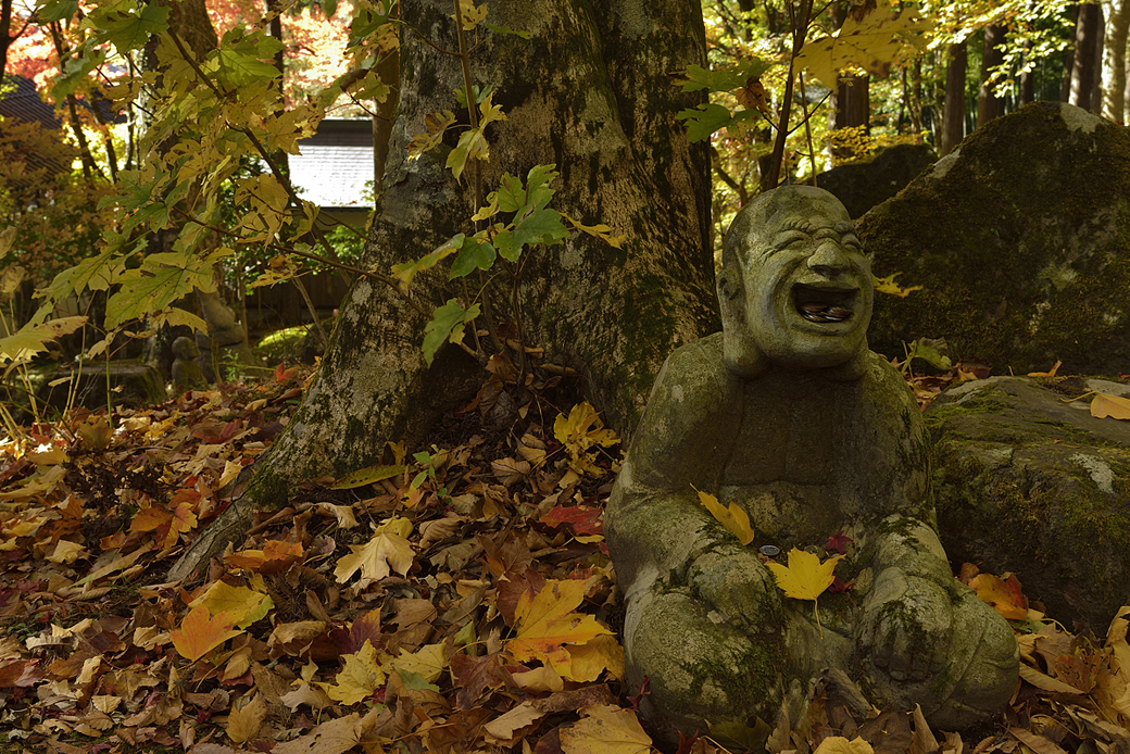 箱根長安寺の紅葉