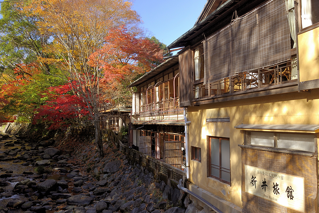 修善寺温泉の紅葉