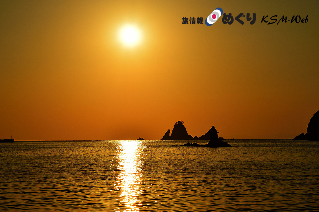 田子の夕焼け